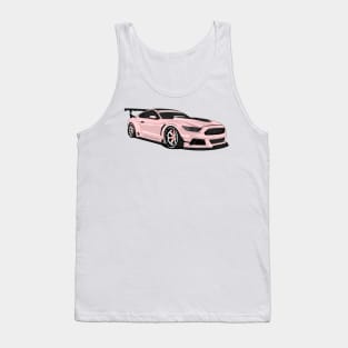 MUSTANG WIDEBODY PINK Tank Top